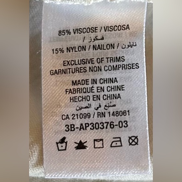 Light Beige Smocked Maxi Dress with Spaghetti Straps - Picture 9 of 9